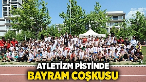 Atletizm pistinde bayram coşkusu