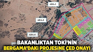 Bakanlıktan TOKİ'nin Bergama'daki projesine ÇED onayı