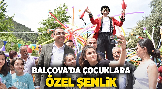 Balçova’da çocuklara özel şenlik