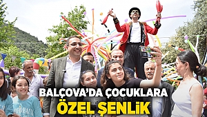 Balçova’da çocuklara özel şenlik