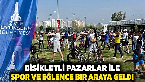 Bisikletli Pazarlar ile spor ve eğlence bir araya geldi