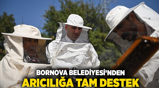 Bornova Belediyesi’nden arıcılığa tam destek