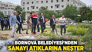 Bornova Belediyesi'nden Sanayi Atıklarına Neşter