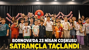 Bornova'da 23 Nisan coşkusu satrançla taçlandı