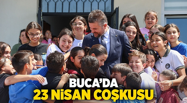 BUCA'DA 23 NİSAN COŞKUSU
