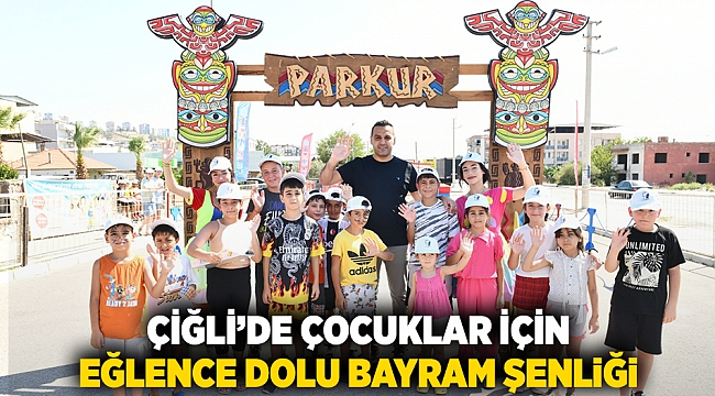Çiğli’de Çocuklar İçin Eğlence Dolu Bayram Şenliği