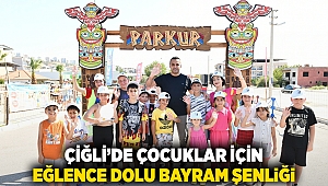Çiğli’de Çocuklar İçin Eğlence Dolu Bayram Şenliği