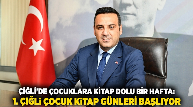 Çiğli'de Çocuklara Kitap Dolu Bir Hafta: 1. Çiğli Çocuk Kitap Günleri Başlıyor 