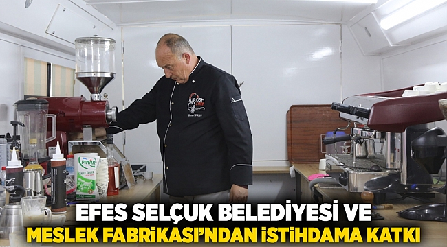 Efes Selçuk Belediyesi ve Meslek Fabrikası’ndan İstihdama Katkı: Barista Kursu Tamamlandı