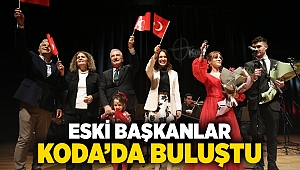 Eski başkanlar KODA’da buluştu