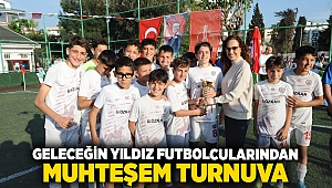 Geleceğin yıldız futbolcularından muhteşem turnuva