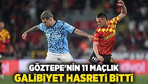 Göztepe'nin 11 maçlık galibiyet hasreti bitti