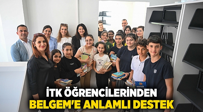 İTK öğrencilerinden BELGEM'e anlamlı destek