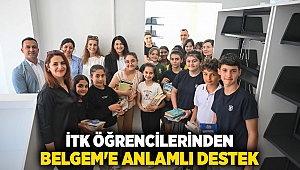 İTK öğrencilerinden BELGEM'e anlamlı destek