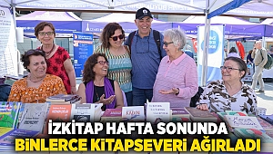 İZKİTAP hafta sonunda binlerce kitapseveri ağırladı