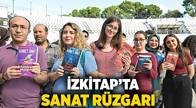 İZKİTAP’ta sanat rüzgârı