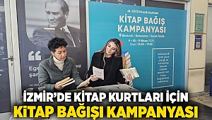 İzmir’de kitap kurtları için kitap bağışı kampanyası