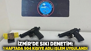 İzmir'de sıkı denetim: 1 haftada 904 kişiye adli işlem uygulandı