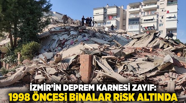 İzmir’in Deprem Karnesi Zayıf: 1998 Öncesi Binalar Risk Altında