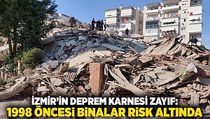 İzmir’in Deprem Karnesi Zayıf: 1998 Öncesi Binalar Risk Altında