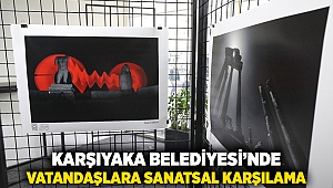 Karşıyaka Belediyesi’nde vatandaşlara sanatsal karşılama
