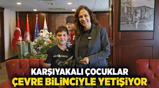 Karşıyakalı çocuklar çevre bilinciyle yetişiyor