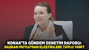 Konak’ta gündem denetim raporu: Başkan Mutlu’dan eleştirilere toplu yanıt