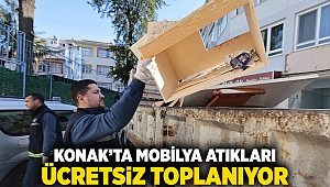 Konak’ta mobilya atıkları ücretsiz toplanıyor