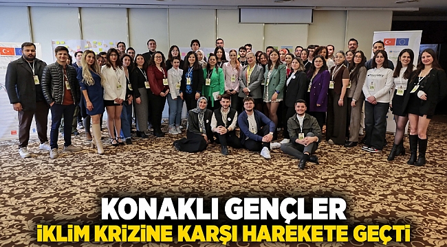 Konaklı gençler iklim krizine karşı harekete geçti