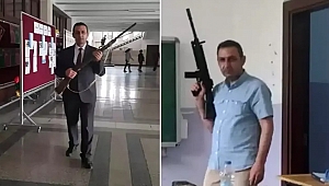 Lisede skandal olay! Müdür yardımcısının bu görüntüsü pes dedirtti