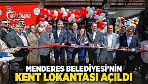 Menderes Belediyesi’nin Kent Lokantası açıldı