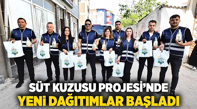 Süt Kuzusu Projesi’nde yeni dağıtımlar başladı