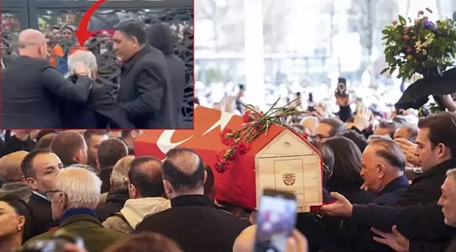 Volkan Konak'ın cenazesinde iğrenç olay! Fark edilince yaka paça dışarı atıldı