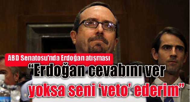 ABD Senatosu'nda Erdoğan atışması