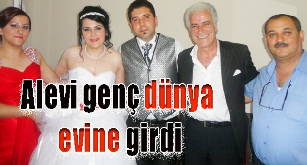 Alevi genç dünya evine girdi