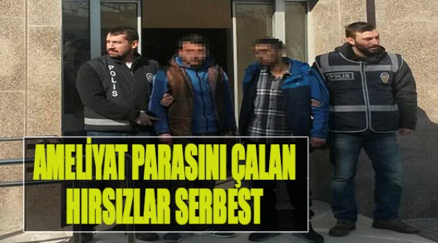 Ameliyat Parasını Çalan Hırsızlar Serbest