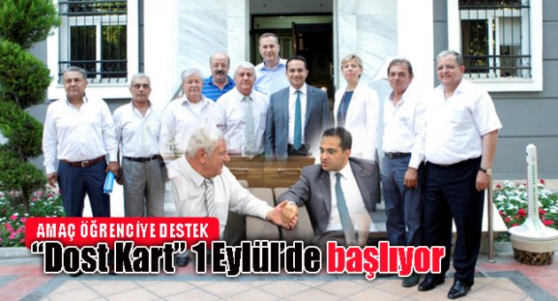 BORNOVA'DA "DOST KART" EYLÜL'DE BAŞLIYOR