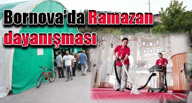 Bornova'da Ramazan dayanışması