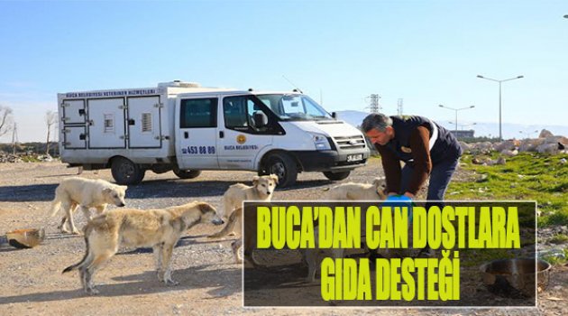 Buca’dan Can Dostlara Gıda Desteği