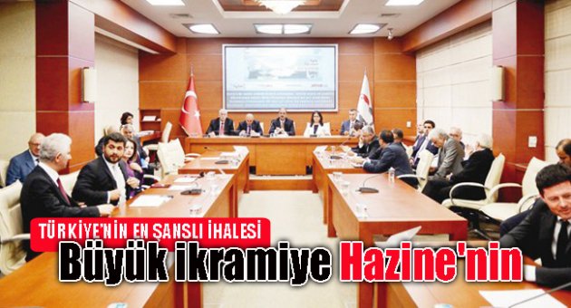 Büyük ikramiye Hazine'nin