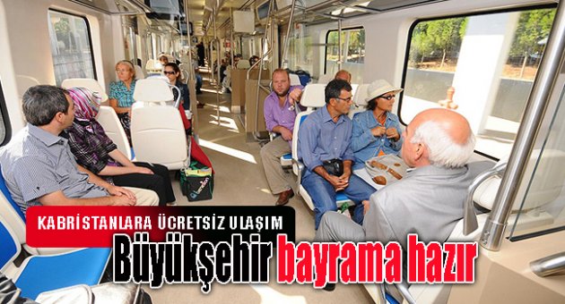 Büyükşehir bayrama hazır