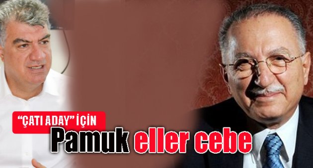 'Çatı Aday' için pamuk eller cebe