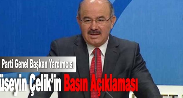 Bakan Çelik: MYK ve MKYK toplantıları sonrası Başbakan belirlenecek