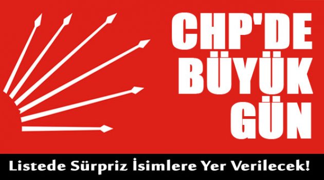 CHP'de Büyük Gün