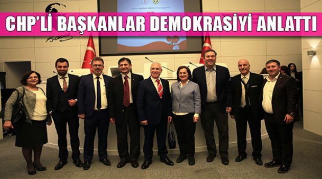 CHP'li Başkanlar Buca'da Demokrasiyi Anlattı