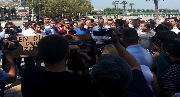 CHP'li Gençler hazine malları devrini protesto etti