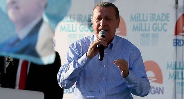 Cumhurbaşkanı Adayı Recep Tayyip Erdoğan İzmir'de Konuştu