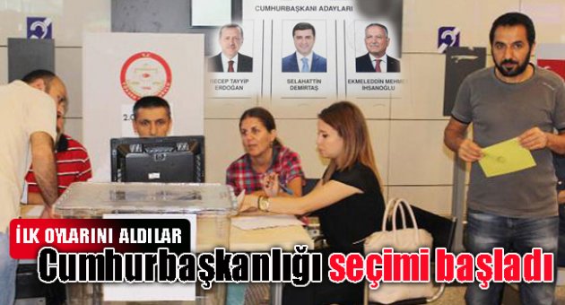 Cumhurbaşkanlığı seçimi başladı