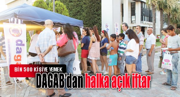 DAGAB’dan halka açık iftar