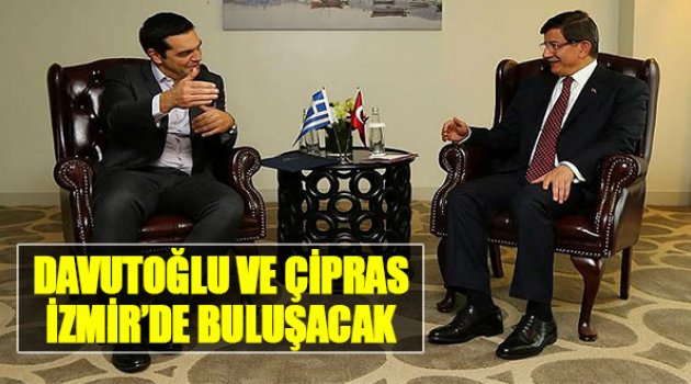 Davutoğlu ve Çipras İzmir'de Buluşacak